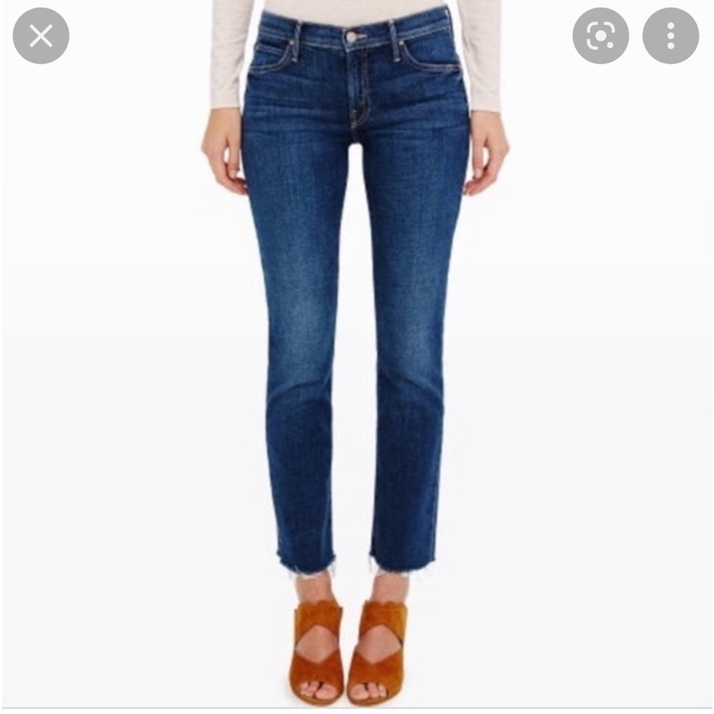 MOTHER DENIM Rascal Ankle Snippet in wash “Girl Crush”, Sz. 28